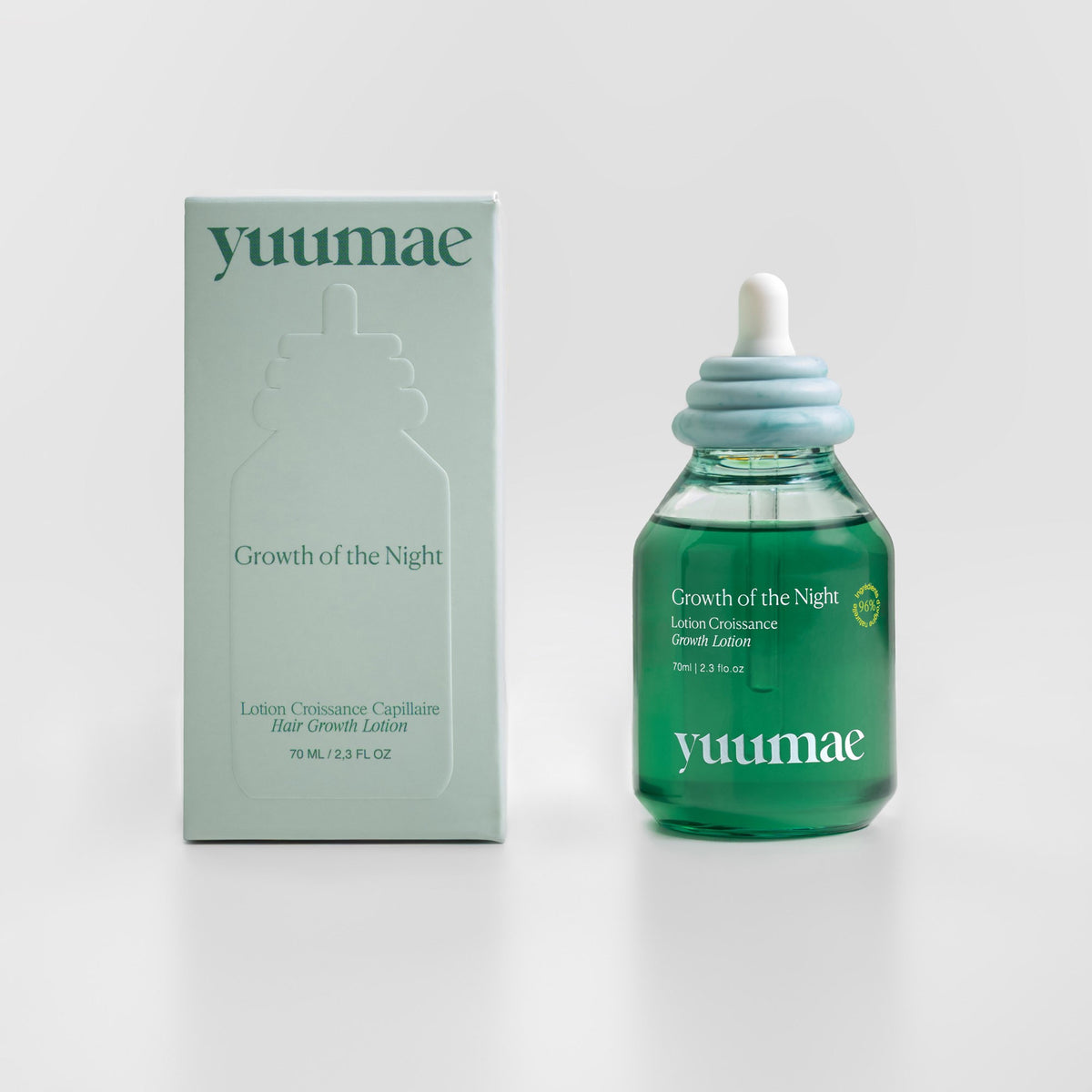 Sérum Croissance de Nuit Yuumae — visuel produit 3